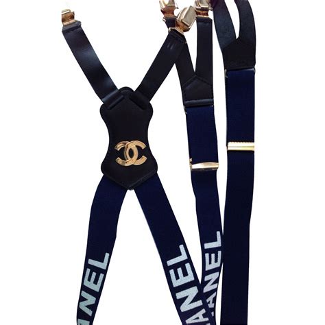 chanel suspenders|chanel belts women.